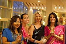 It was a Bollywood theme but for a good cause, raising funds for sick and disadvantaged children