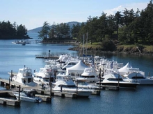 Roche Harbor is a beautiful resort
