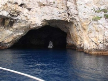 A spectacular sight of this cave at Poor Knights Island