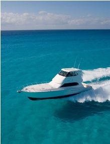 Riviera's 51 Enclosed Flybridge with IPS offers impressive acceleration and performance