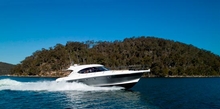 The 5000 Sport Yacht with Zeus drives will be seen for the first time at Sanctuary Cove
