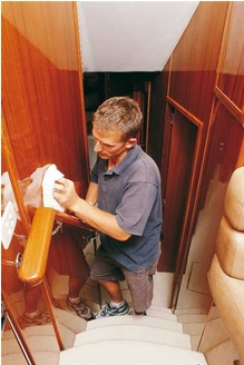 The iconic boat builder has 350 people on site building boats at the Coomera facility
