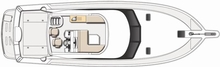 The impressive 43 Open Flybridge brings the outdoors in