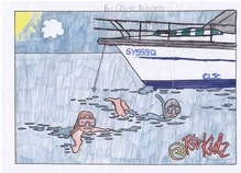 The winner last issue’s colouring competition, Chloe Athans from Daisy Hill, Queensland.