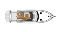 53 Enclosed Flybridge - Standard Aft Helm