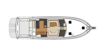 53 Enclosed Flybridge - Saloon