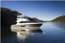Riviera's stunning new 43 Open Flybridge with IPS will make it's WA debut at the Mandurah Boat Show