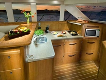 The galley has been described as a work of art