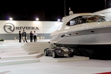 The Riviera display at the 2011 Istanbul International Boat Show