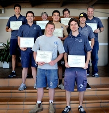 Riviera congratulates nine graduating apprentices
