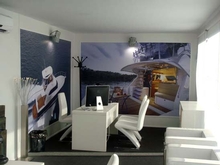 Riviera sales office at the 2010 Barcelona International Boat Show