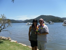 Andy and Tracey at Peats Bite, NSW