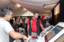 The Technology Showcase on the waterfront will feature an enlarged interactive display of marine equipment and electronics