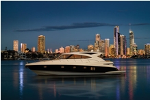 The stunning 5800 Sport Yacht is a real head turner