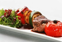Sumptuous steak skewers is perfect for a summer's barbecue