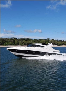 The Riviera 5800 Sport Yacht caused a sensation during its world launch in May.