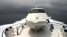 Storm clouds - photo courtesy of Ian Reynolds, a Riviera owner who circumnavigated Australia, a distance of about 9,000 nautical miles, fulfilling his dream at the age of 79