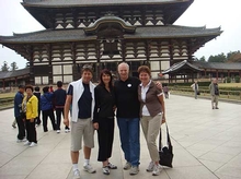 Tenjo Ji temple in Kyoto Japan it is the biggest wooden temple in the world.