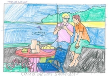 Last issue's colouring competition winner, Cayla Phillips from Newport, New South Wales