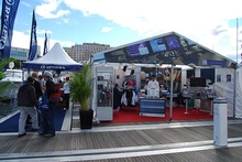 The Riviera stand at Sydney International Boat Show