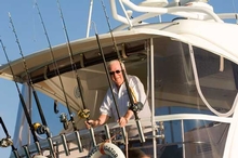 Reynolds on board during the Lord Howe Island voyage