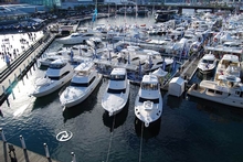 Riviera's floating display received an award for display excellence