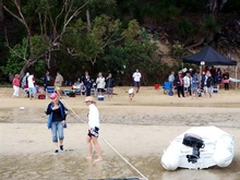 The beach barbecue was a great way to meet other owners