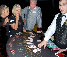 As the auction draws near it was time for some serious gambling