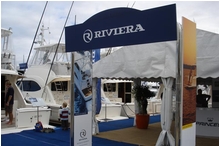 Riviera display at a previous Auckland International Boat Show