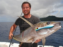 Ian O'Hanlon with a prized catch