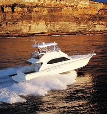 A hand-laid fibreglass hull gives the 47 superior strength