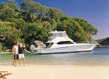 After a leisurely stroll along the beach retreat back to the serenity of your 47 Flybridge