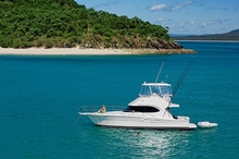 Andrew Luxton said the Riviera 38 is just the right size for big trips