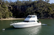 The 47 Enclosed Flybridge is simply stunning