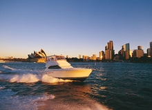 The 47 Open Flybridge is strong and powerful