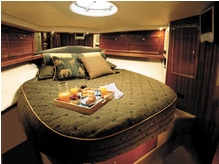 The equisite master stateroom