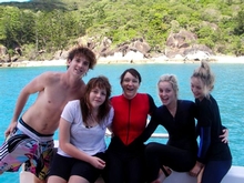 Harry Tynan, Isabella Russell, Sharon, Kimberley Russell & Ava Russell
