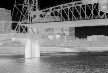 Night vision image from FLIR thermal imaging technology