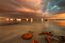 Quindalup Sunrise, Photo by Mark Stothard, visit www.truenorthmark.com