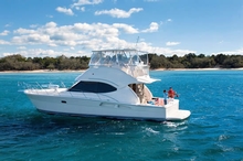 The 45 Flybridge is sleek and stylish