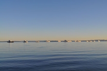 Riviera owners enjoyed beautiful sunsets