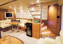 The saloon is both spacious and practical