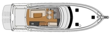 53 Enclosed Flybridge - Forward Helm Option