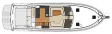 53 Enclosed Flybridge - Saloon