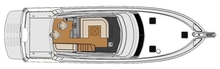 53 Enclosed Flybridge - Standard Aft Helm