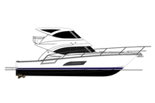 53 Enclosed Flybridge Profile