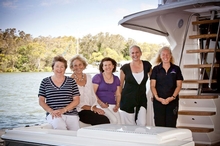 Biddy, Jan, Glenda, Alison and Robyn