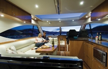 Expansive panoramic windows and huge electric sunroof brings the outdoors in