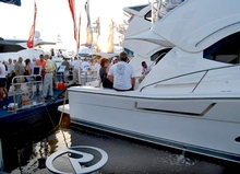 The Fort Lauderdale International Boat Show is one of Riviera's biggest shows