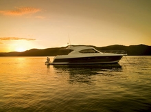 Impeccable design creates a relaxed and luxurious ambience on board the 5000 Sport Yacht